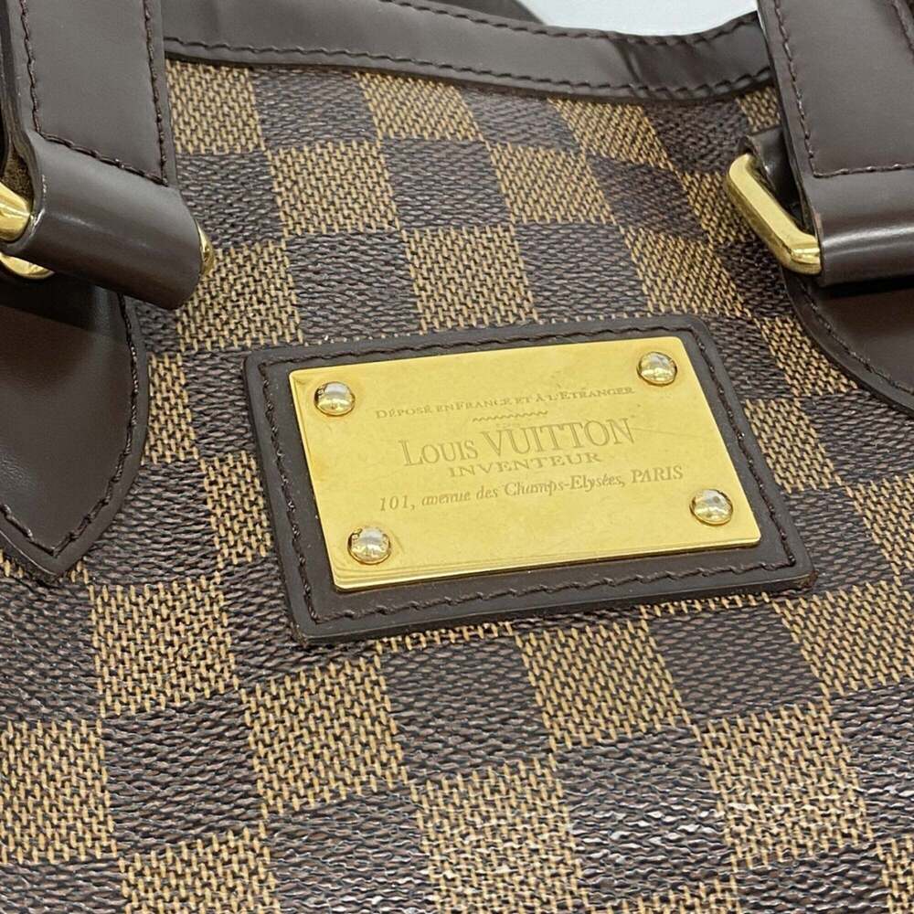 LOUIS VUITTON Brown Damier Tote Bag - Picture 10 of 12
